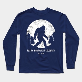 Bigfoot est 1818 Pacific Northwest Celebrity Long Sleeve T-Shirt